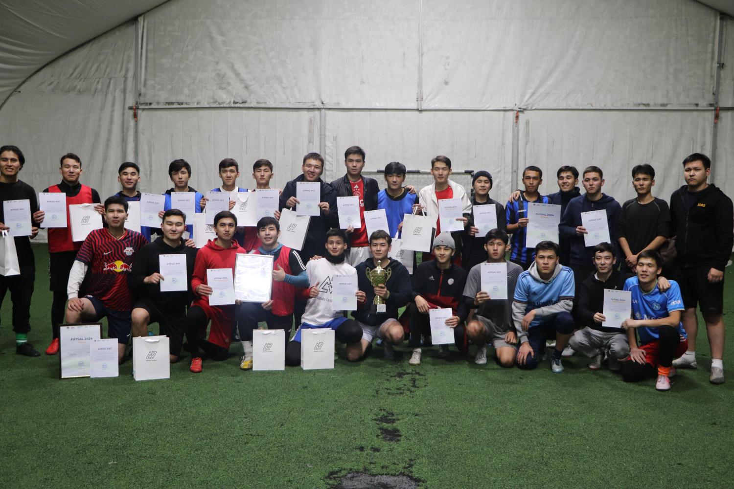 Алматыда есірткіге қарсы күрес тақырыбында ауқымды «FUTSAL 2024» ойыны тартысты өтті